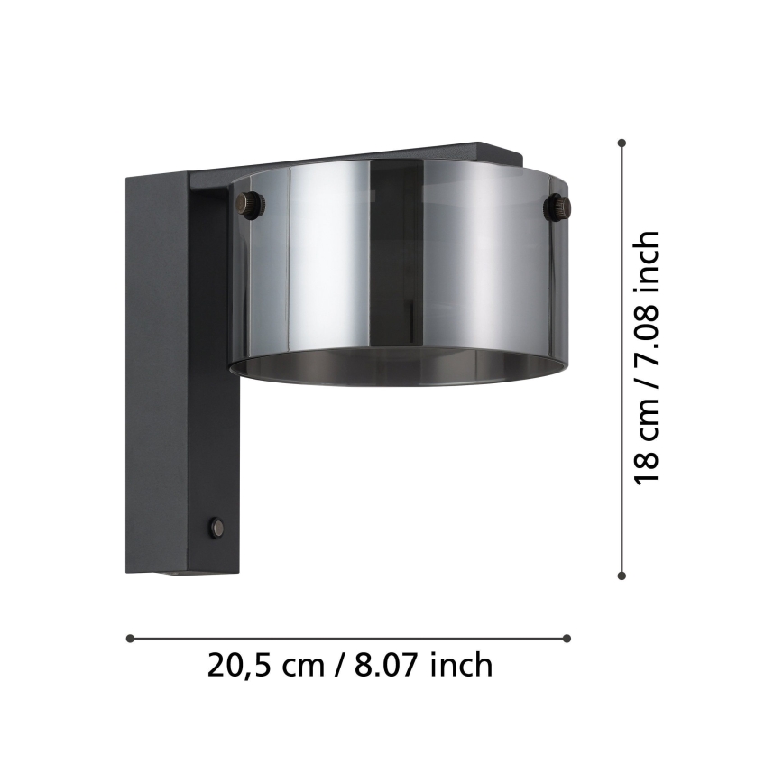 Eglo - LED Dimbar väggbelysning 1xLED/7,2W/230V