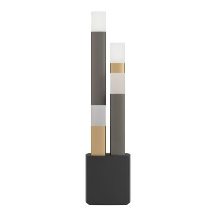 Eglo - LED Dimbar bordslampa 4xLED/3,7W/230V 3000K antracit/guld