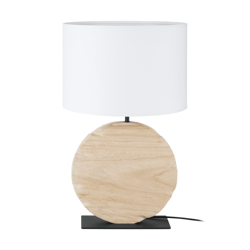 Eglo - Bordslampa 1xE27/40W/230V 63,5 cm brun