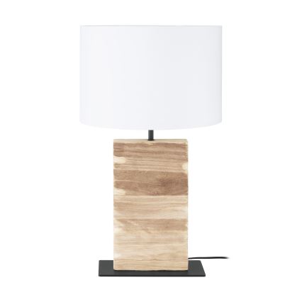 Eglo - Bordslampa 1xE27/40W/230V 62,5 cm brun