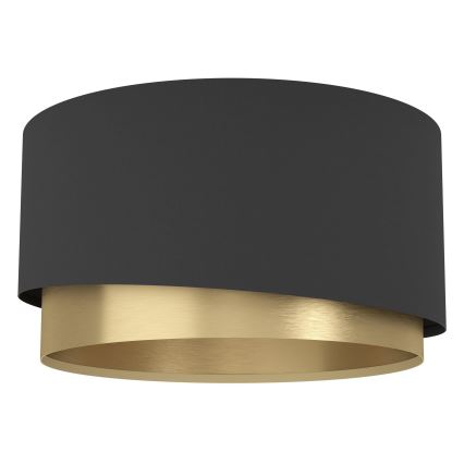 Eglo - Taklampa 1xE27/40W/230V svart/guld