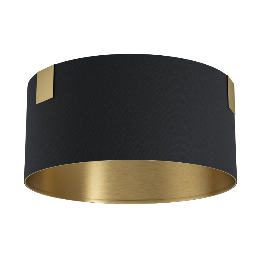 Eglo - Taklampa 1xE27/40W/230V svart/guld