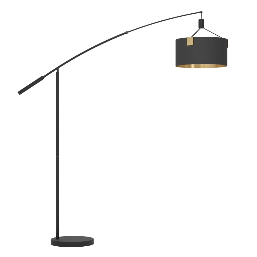 Eglo - Golvlampa 3xE27/40W/230V svart/guld