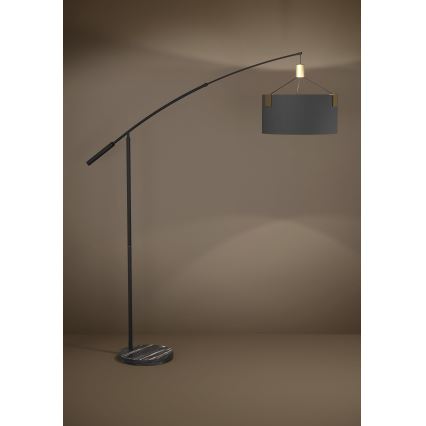 Eglo - Golvlampa 3xE27/40W/230V svart/guld
