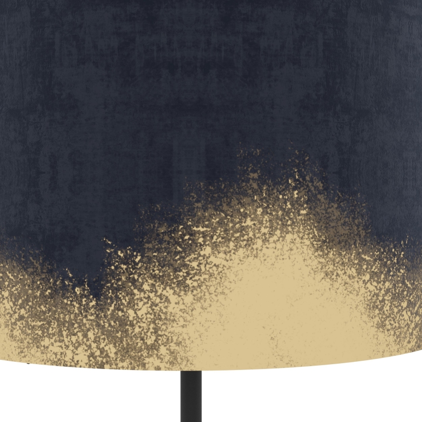 Eglo - Golvlampa 1xE27/40W/230V blå/guld