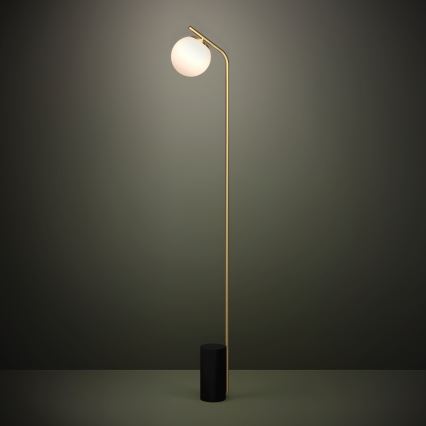 Eglo - Golvlampa 1xE27/40W/230V guld