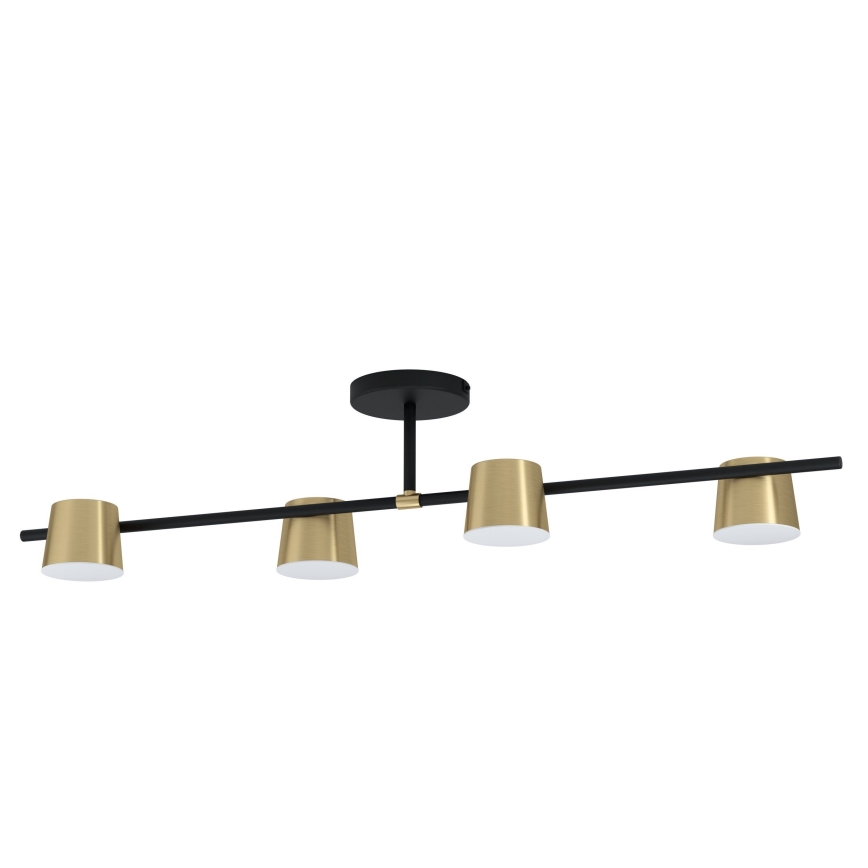 Eglo - LED ytmonterad ljuskrona 4xGU10/4,6W/230V 3000K guld