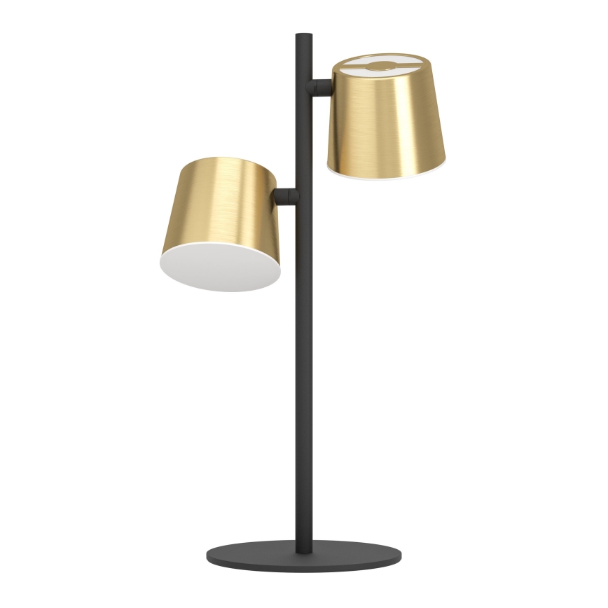 Eglo - LED bordslampa 2xGU10/4,6W/230V 3000K guld