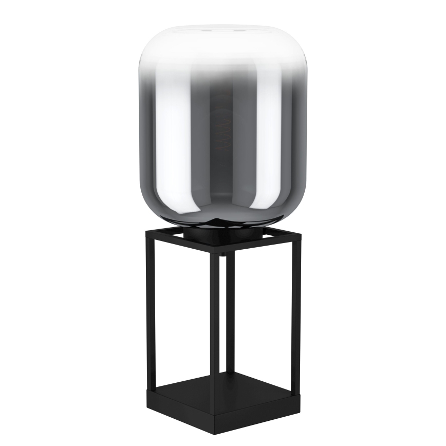 Eglo - Bordslampa 1xE27/40W/230V rökig
