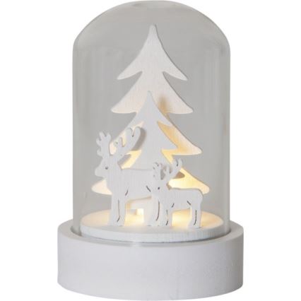 Eglo - UPPSÄTTNING 3x LED juldekoration  1xLED/0,06W/1xCR2032 vit