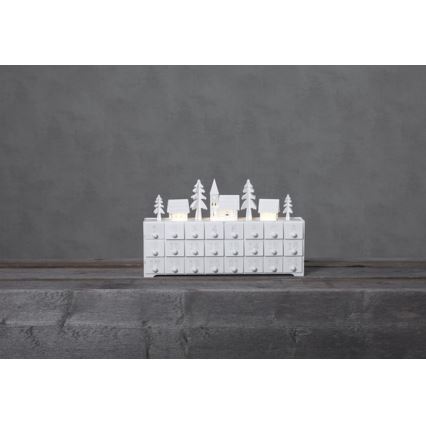 Eglo - LED juldekoration  4xLED/0,03W/2xAA