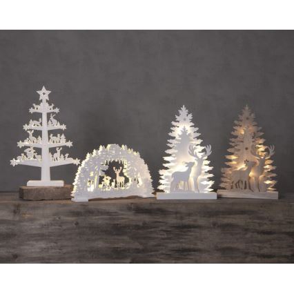 Eglo - LED juldekoration  10xLED/0,03W/2xAA