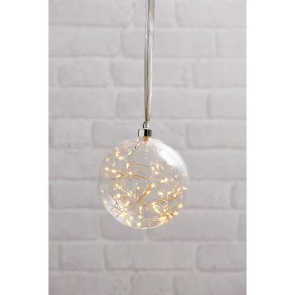Eglo - LED Juldekoration GLOW 40xLED/0,064W/2xAA d. 15 cm
