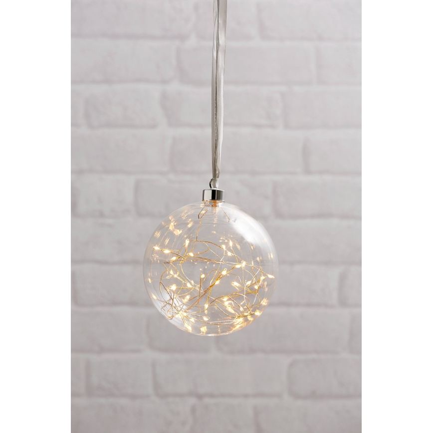Eglo - LED Juldekoration GLOW 40xLED/0,064W/2xAA d. 15 cm