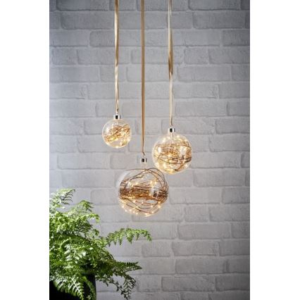Eglo - LED juldekoration  15xLED/0,064W/3xAA