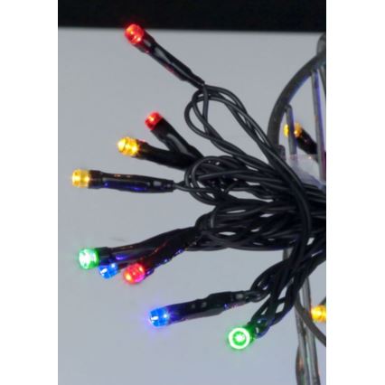 Eglo - LED utomhus julkedja  80xLED 8m IP44 flerfärgade