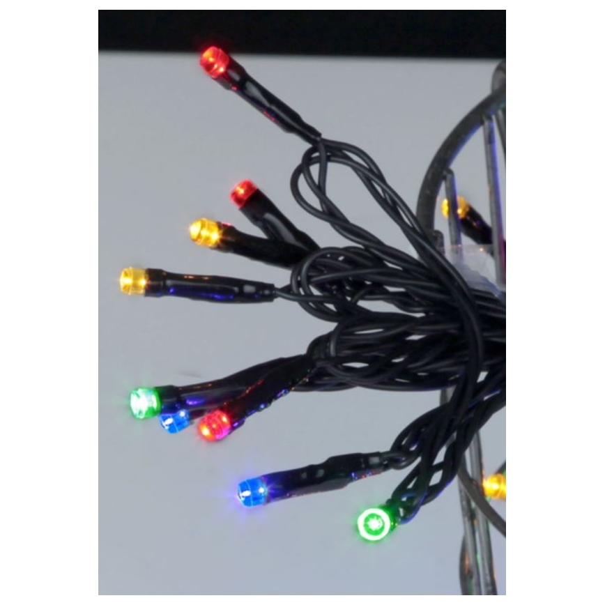 Eglo - LED utomhus julkedja  80xLED 8m IP44 flerfärgade