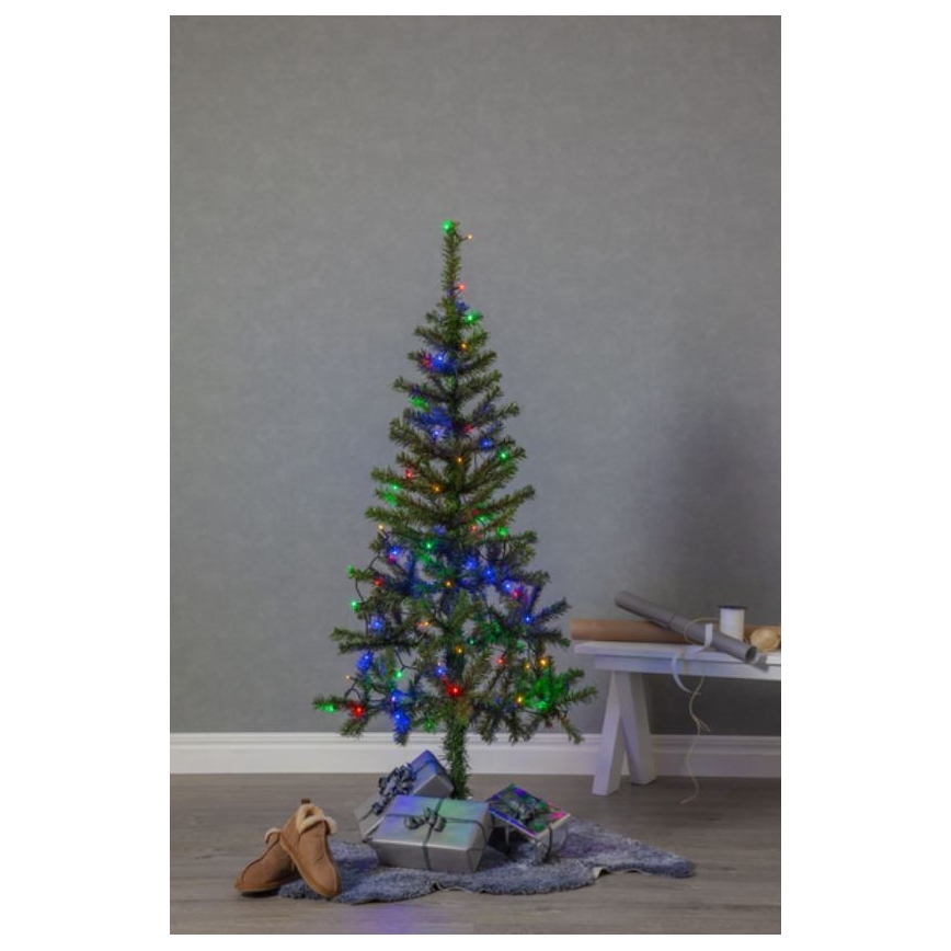 Eglo - LED utomhus julkedja  80xLED 8m IP44 flerfärgade