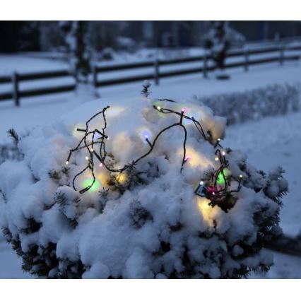 Eglo - LED utomhus julkedja  80xLED 8m IP44 flerfärgade