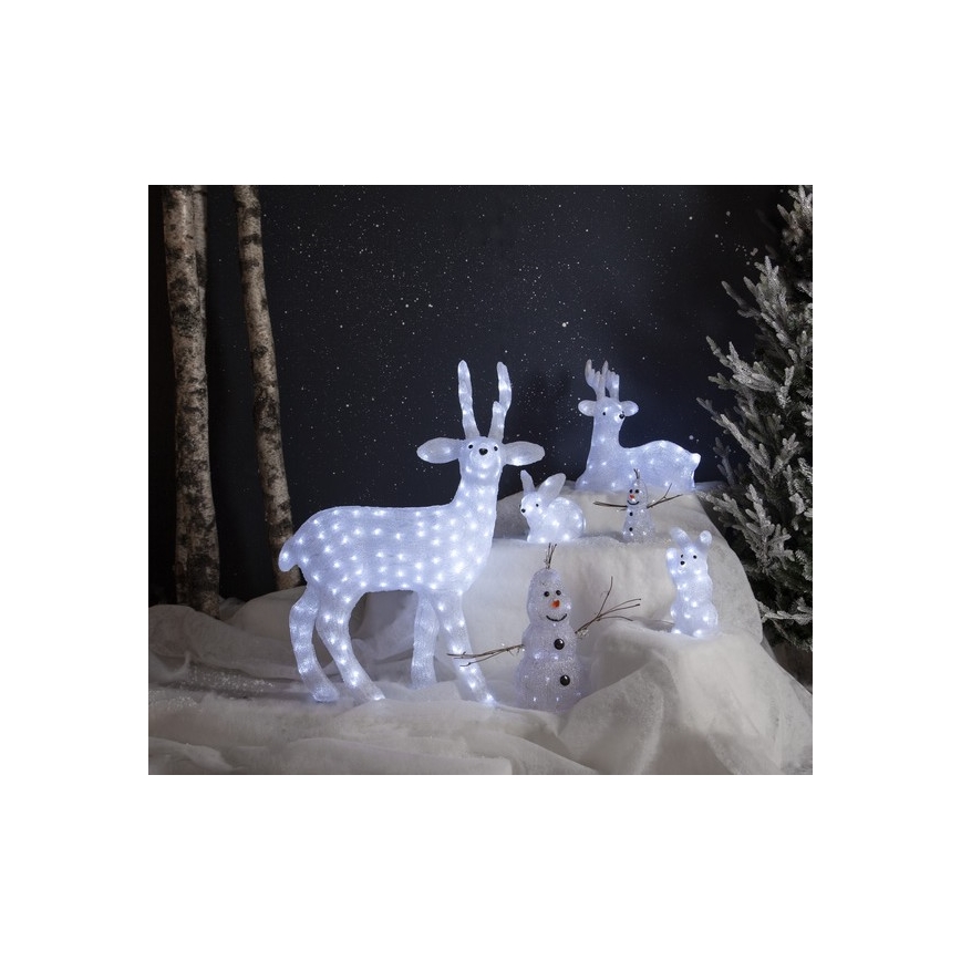 Eglo - LED Juldekoration CRYSTALINE 20xLED/0,06W/3xAA