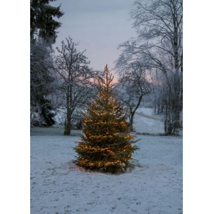 Eglo - LED utomhus julkedja  1200xLED 24m IP44 varm vit