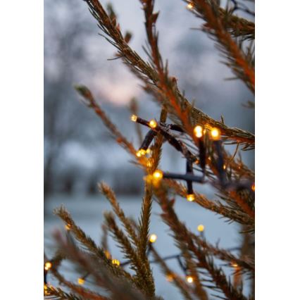 Eglo - LED utomhus julkedja  1200xLED 24m IP44 varm vit