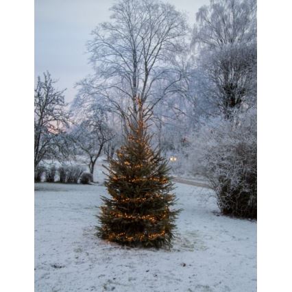 Eglo - LED utomhus julkedja  1200xLED 24m IP44 varm vit