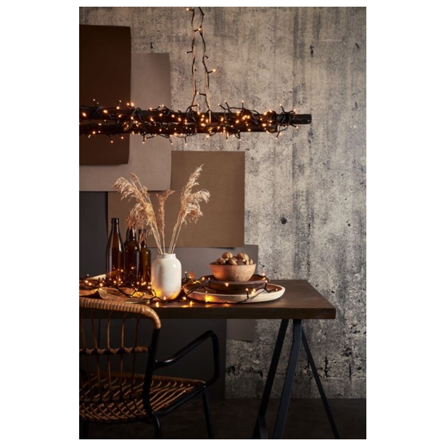 Eglo - LED utomhus julkedja  1200xLED 24m IP44 varm vit