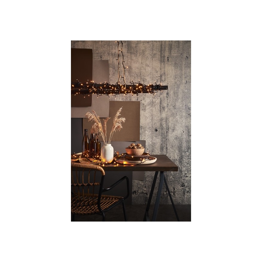 Eglo - LED julkedja för utomhusbruk 180xLED 17,6m IP44 varm vit