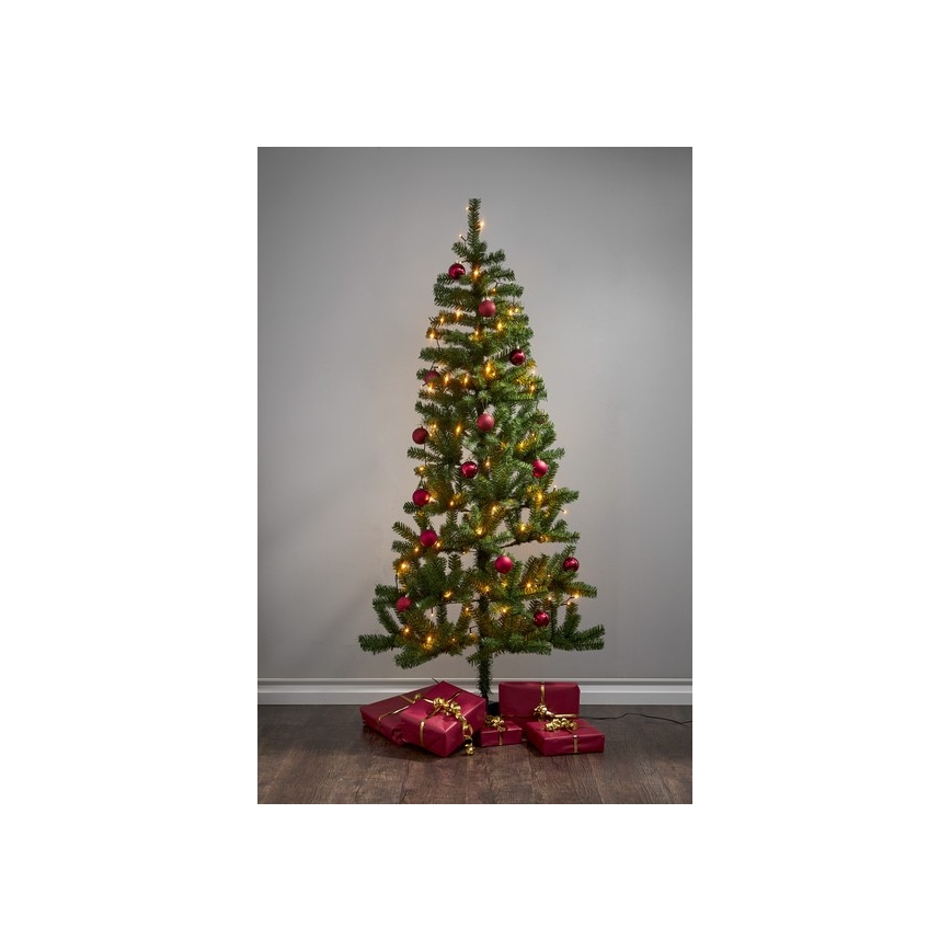 Eglo - LED Utomhus Julslinga 80xLED 5,6m IP44 varm vit