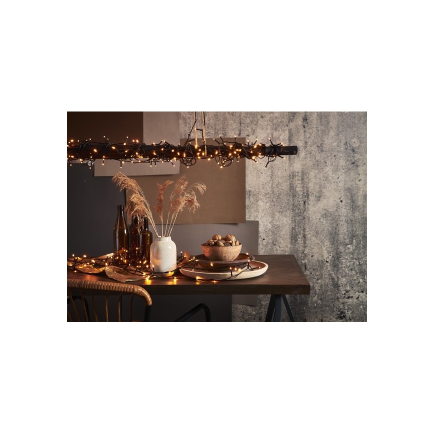 Eglo - LED Utomhus Julslinga 80xLED 5,6m IP44 varm vit