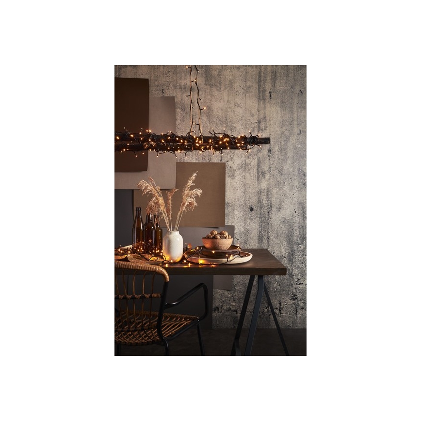 Eglo - LED Utomhus Julslinga 80xLED 5,6m IP44 varm vit