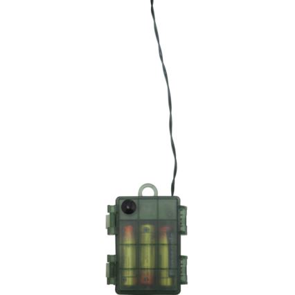 Eglo - LED Utomhus Julkrans med en sensor 20xLED/0,064W/3xAA IP44