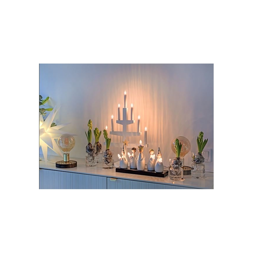 Eglo 410999 - Jul julstake LUCIAKOR 5xE10/3W/230V