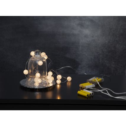 Eglo - LED julkedja 15xLED/3xAA 1,4m