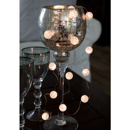 Eglo - LED julkedja 15xLED/3xAA 1,4m
