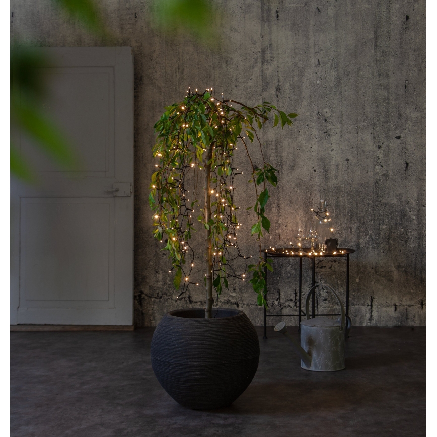 Eglo - LED julkedja för utomhusbruk 160xLED 11,2 m varm vit IP44