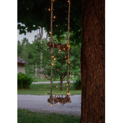 Eglo - LED julkedja för utomhusbruk 160xLED 11,2 m varm vit IP44