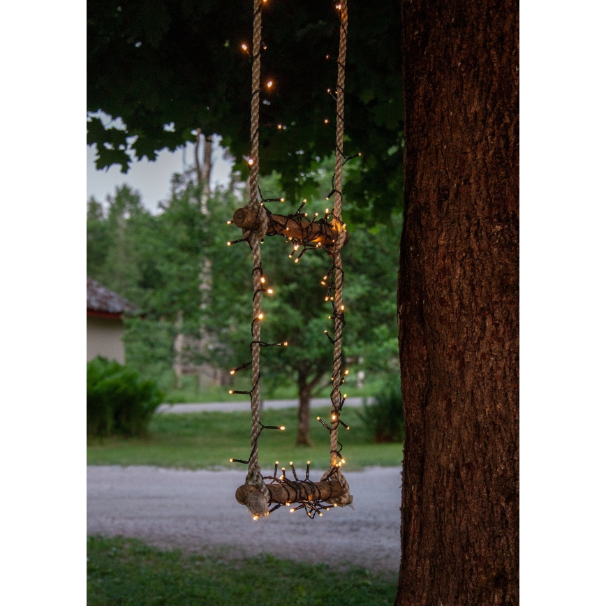 Eglo - LED julkedja för utomhusbruk 160xLED 11,2 m varm vit IP44