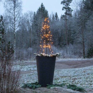 Eglo 411162 - LED juldekoration för utomhusbruk 140xLED/0,066W/31/230V 90 cm IP44 varm vit