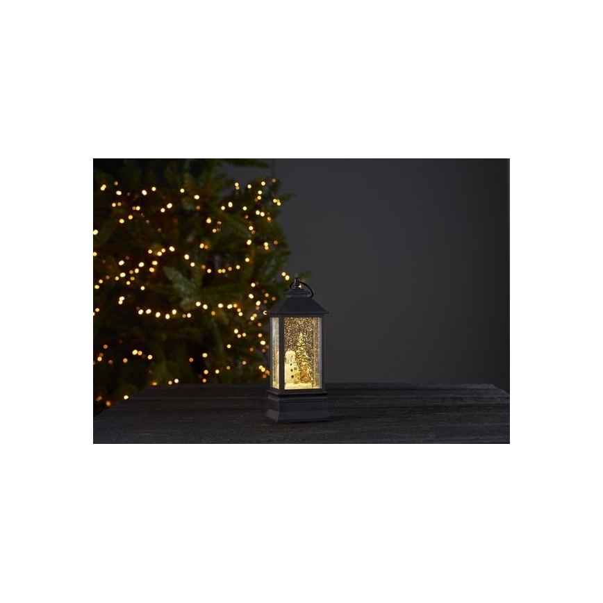 Eglo - LED Juldekoration VINTER 1xLED/0,064W/3xAAA svart