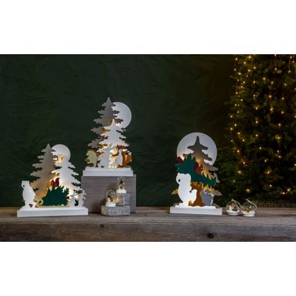 Eglo - LED juldekoration  10xLED/0,03W/2xAA