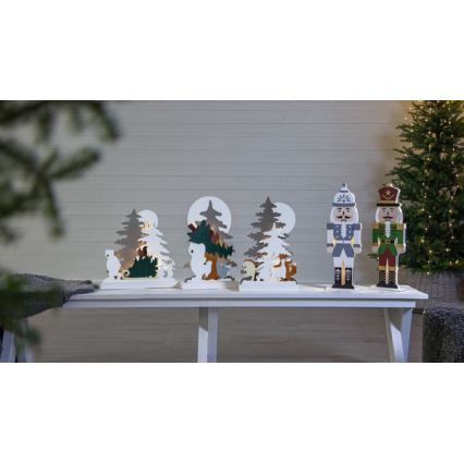 Eglo - LED juldekoration  10xLED/0,03W/2xAA