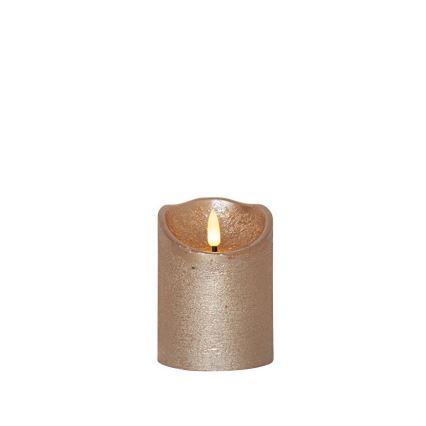 Eglo 411498 - LED Ljus FLAMME RUSTIC LED/2xAA guld