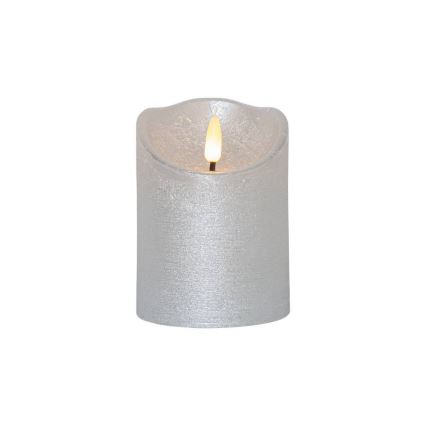 Eglo 411502 - LED Ljus FLAMME RUSTIC LED/2xAA silver