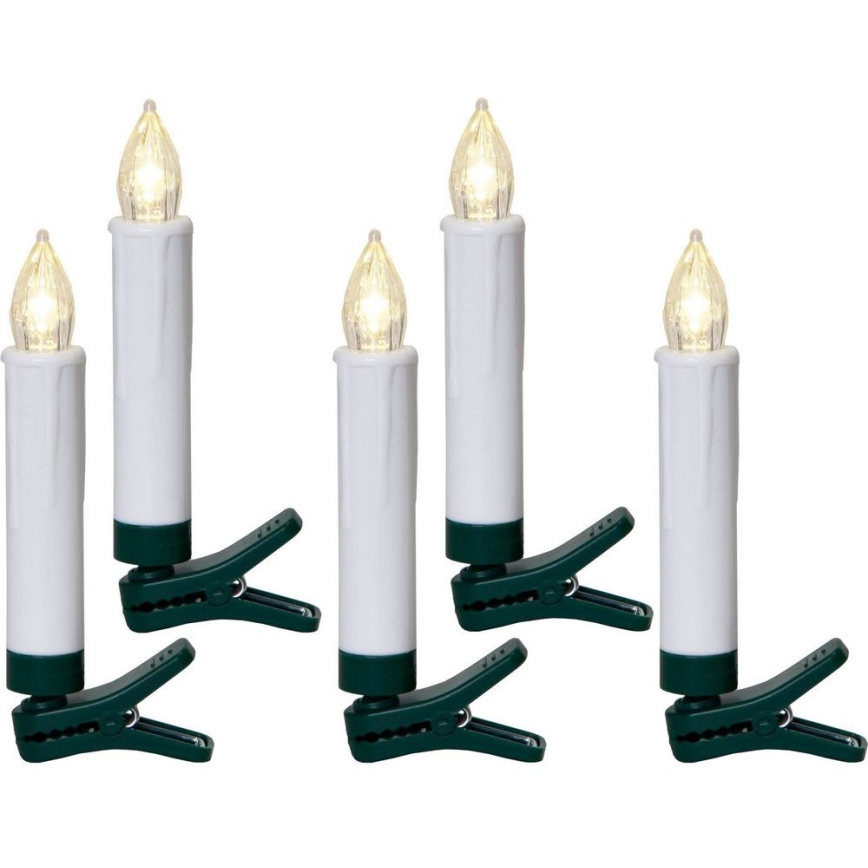 Eglo - KIT 5x LED Lighting för Julgran 1xLED/0,06W/1xAA IP44