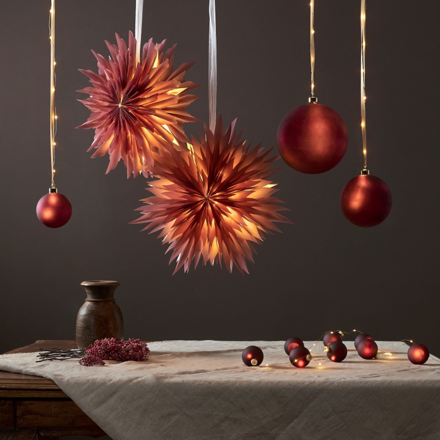 Eglo 411559 - Julbelysning BLISS 22xLED/3xAA 2,6m varmvit