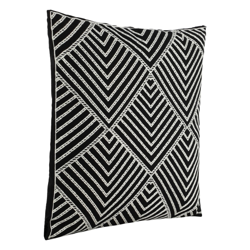 Eglo - Dekorativ kudde 45x45 cm svart/vit