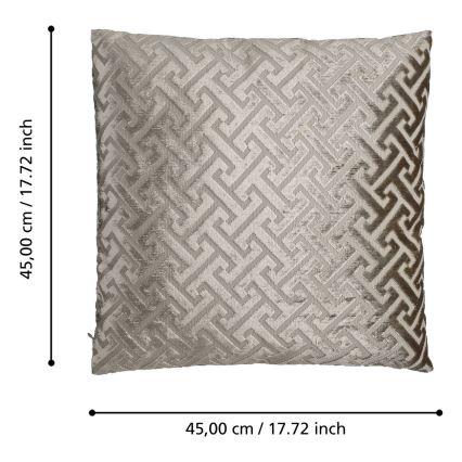 Eglo - Dekorativ kudde 45x45 cm beige