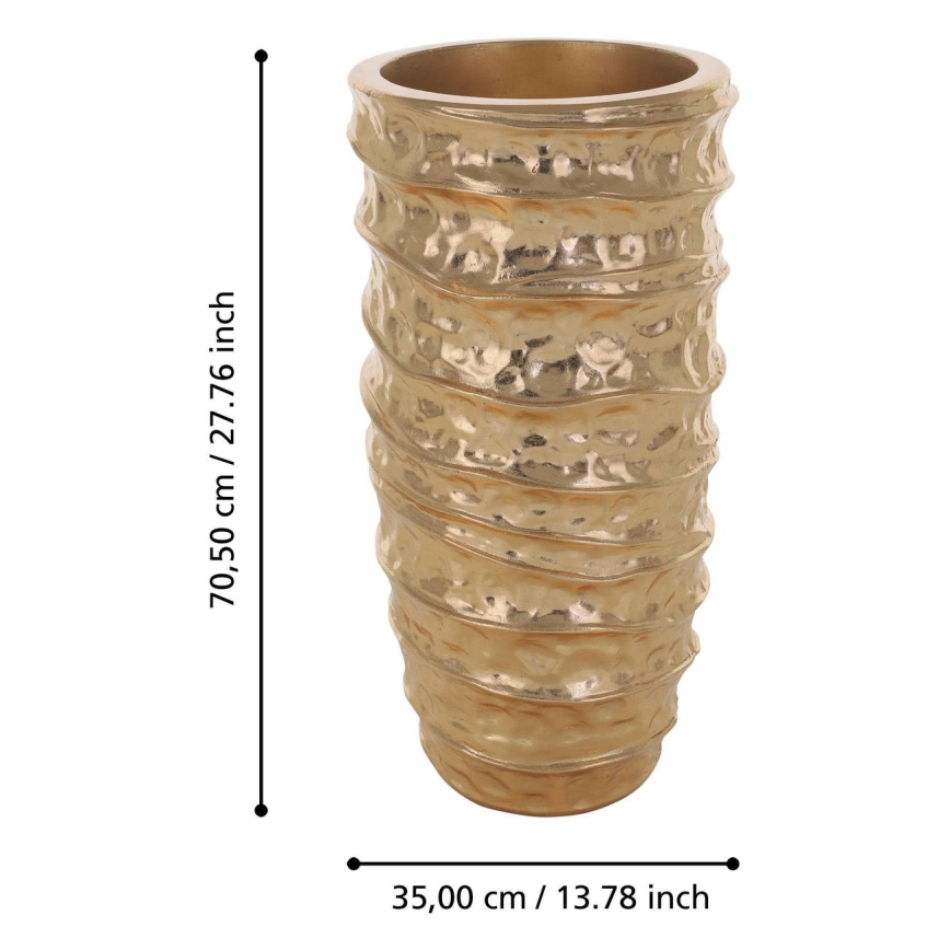 Eglo - Vas 70,5x35 cm guld